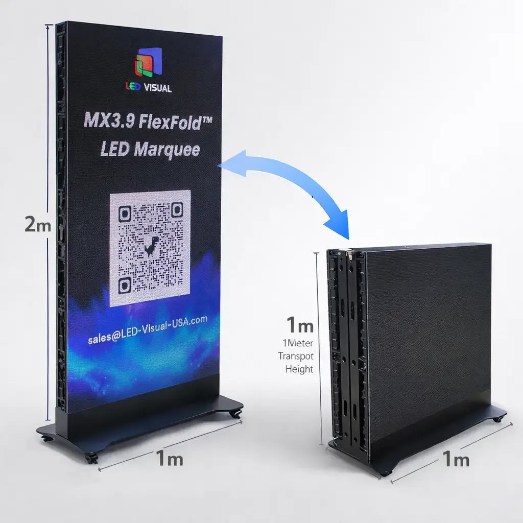 MX3.9 FlexFold LED Marquee